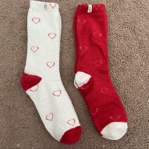 Ugg Hearts Cozy Crew Socks